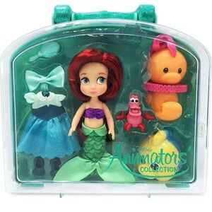 Disney Animator's Collection Ariel Doll Set - Red and Blue